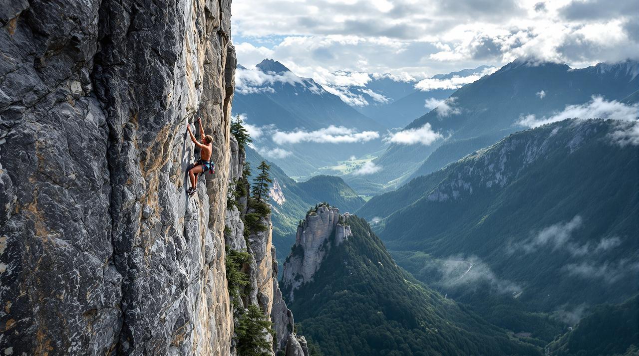徒手攀岩世界最高垂直岩壁！极限运动挑战人类极限